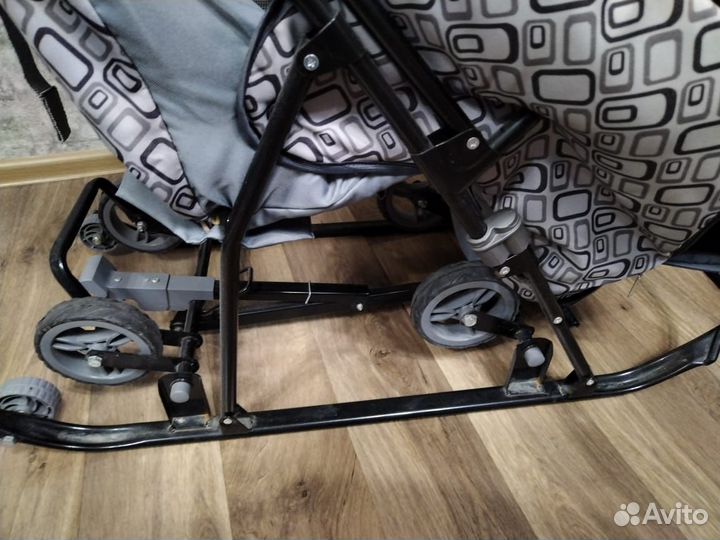 Детские санки коляска бу