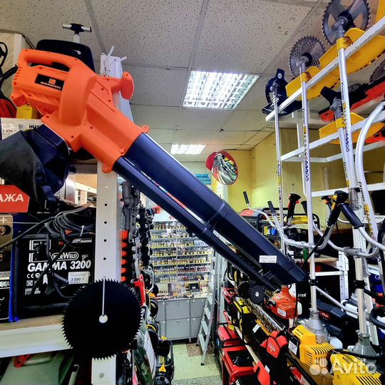 Воздуходувка пылесос электрический садовый