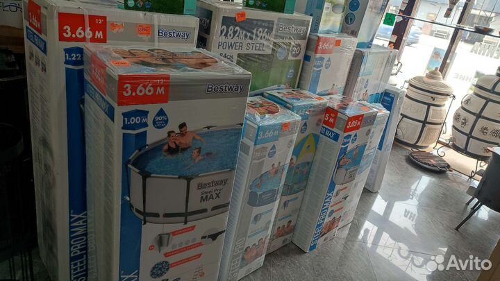 Бассейны каркасные Intex-Bestway