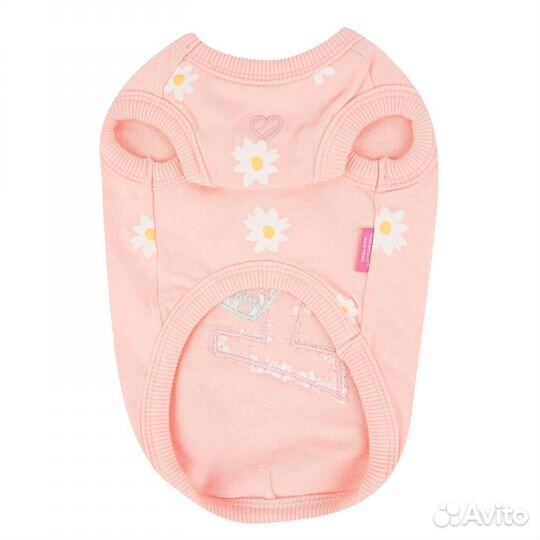 Pinkaholic футболка в цветочек с аппликацией и выш