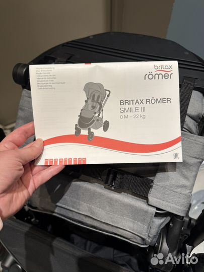 Прогулочная коляска britax romer smile 3