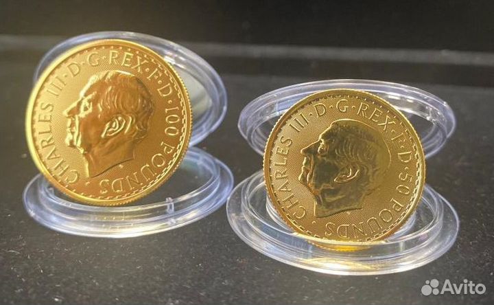 Золотые монеты 31,1 И 15,5