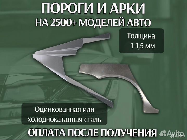 Ремонтные арки Hyundai Elantra 4HD