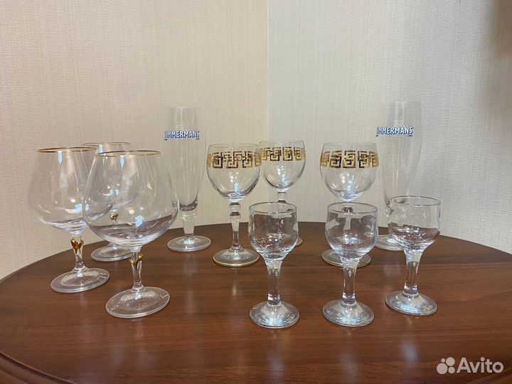 Набор стеклянной посуды