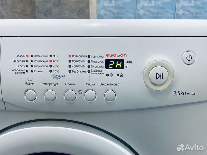 Стиральная машина Samsung узкая 38 см