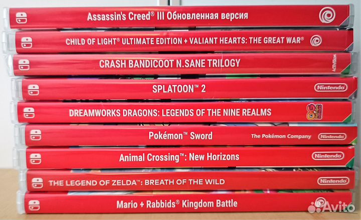 Nintendo Switch игры