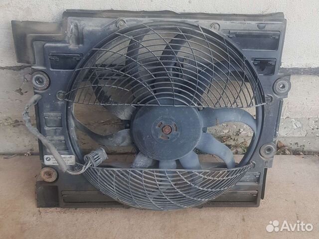 Вентилятор кондиционера дорестайлинг 4 pin BMW E39