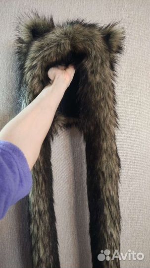 Шапка волкошапка цвет динго