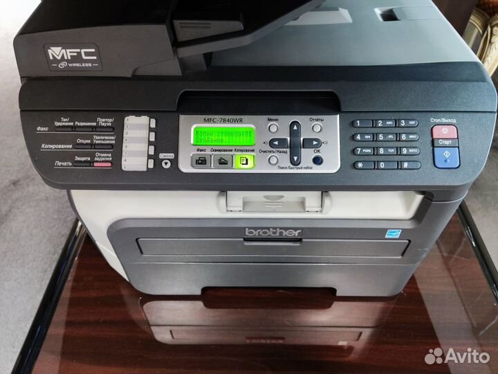 Мфу лазерный Brother MFC-7840WR