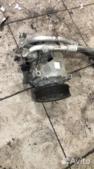 Компрессор кондея VW touareg