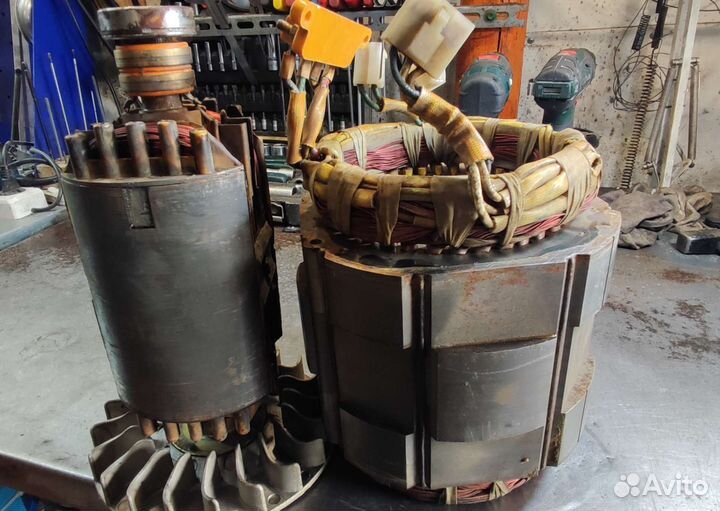 Статор+ротор(альтернатор)