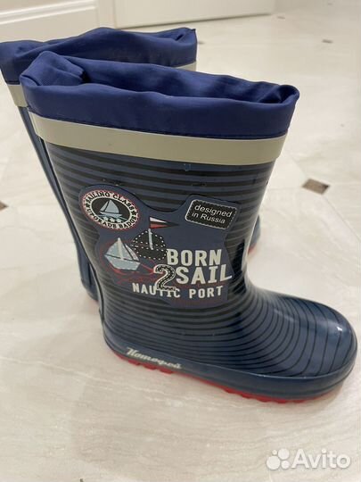 Резиновые сапожки Котофей 28р