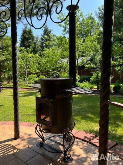 Печь Для Казана Везувий 12л Шмель С 100 мм везувий