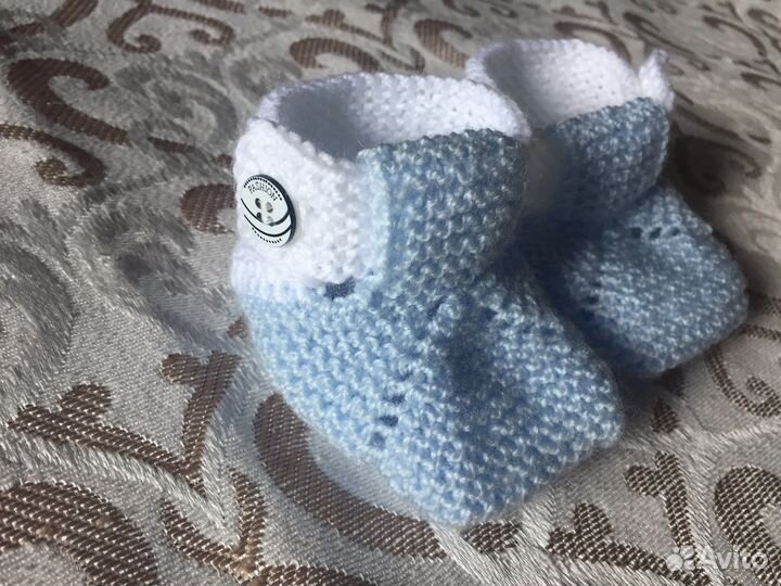 Пинетки вязаные детски