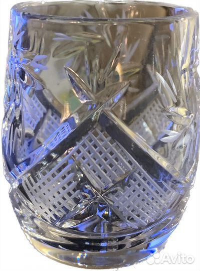 Графин стопки хрустальные, ваза для фруктов стекло