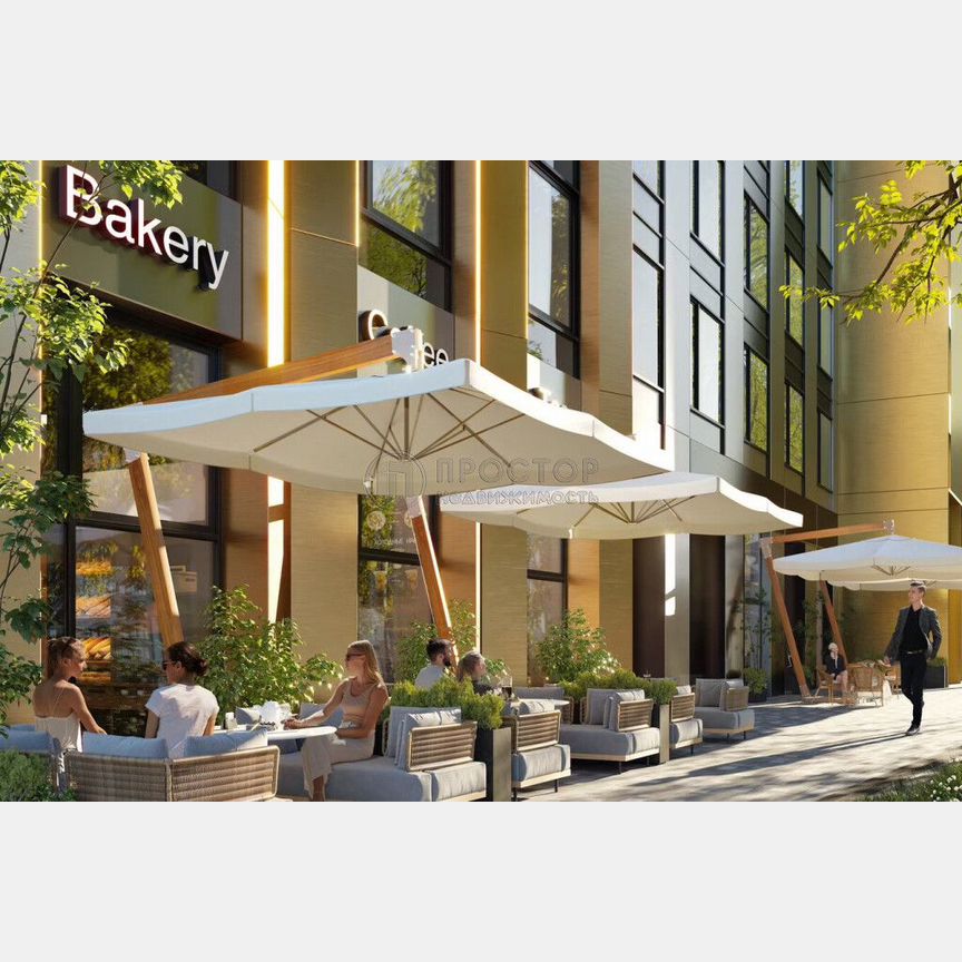 1-к. квартира, 46,6 м², 5/43 эт.