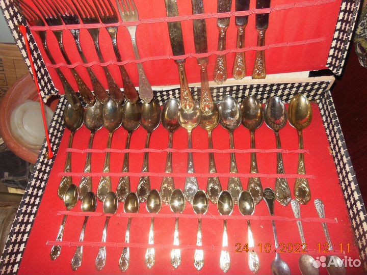 Ложки, ножи, вилки, набор