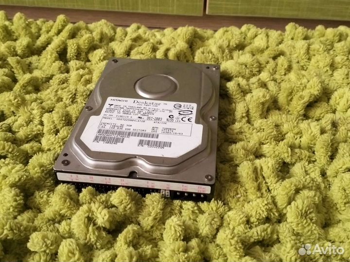 Жесткий диск hitachi 82,5 gb