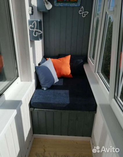 Отделка балконов