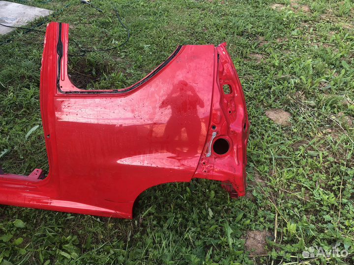 Крыло заднее четверть 3d Пежо 107, Ситроен С1