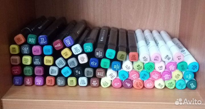 Маркеры 70 штук