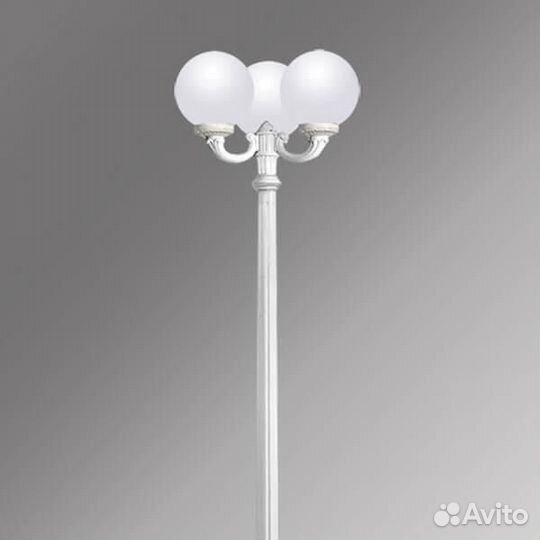 Столб металлический и пластиковый уличный