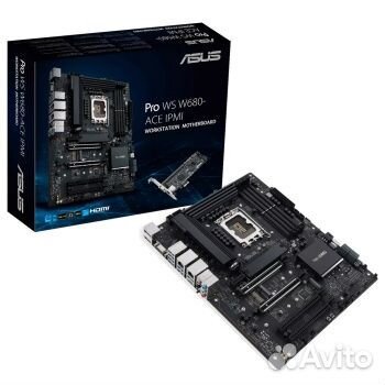 Asus PRO WS W680-ACE ipmi, Socket 1700 новая с гар