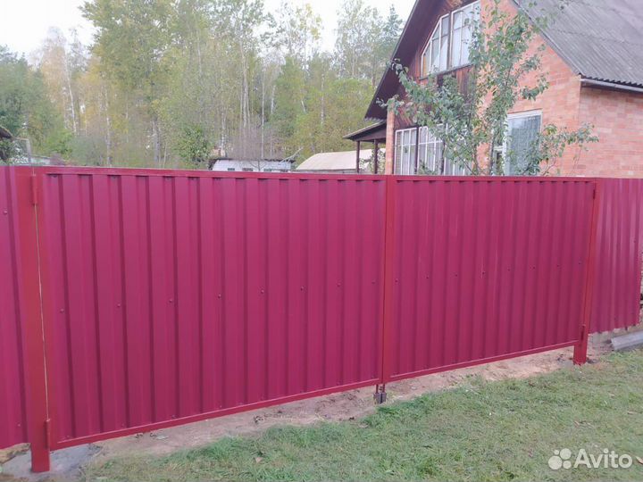 Монтаж/Установка Навесов,Заборов под ключ