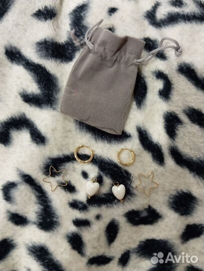 Серьги, серьги-конструктор