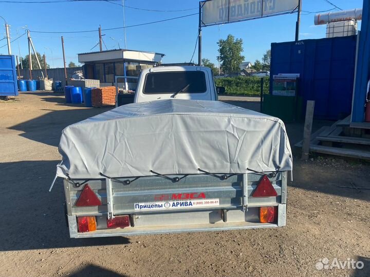 Прицеп мзса 817710.022 с тентом 50 см. Легковой