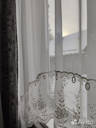 Тюль арка на кухню