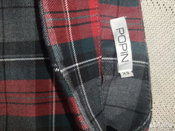 Юбка ASOS мини xs. В клетку