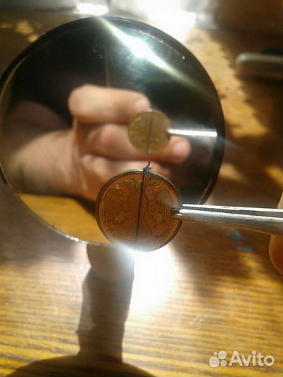 Монетный брак смещение риверса к аверсу