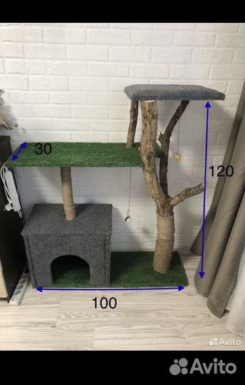Когтеточка домик для кошки