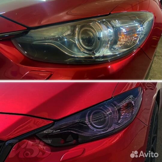 Покрытие фар защитной пленкой в Марьяновке