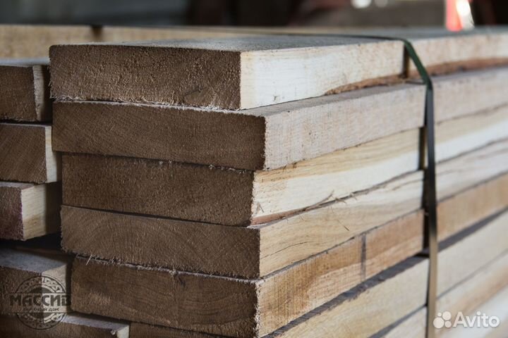 Дуб доска обрезная