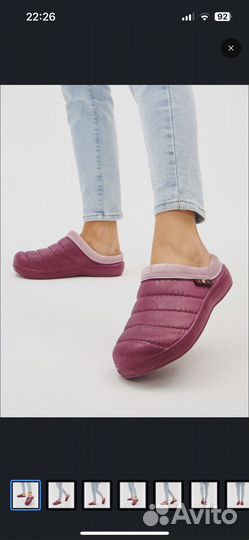 Сабо утепленые галоши