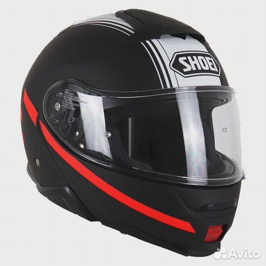 Shoei Neotec II Separator White-blue TC-10