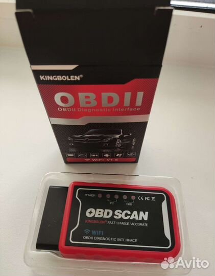 Сканер ELM 327, OBD2 (новые) WiFi, iPhone