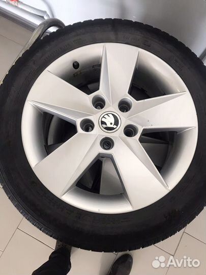 Комплект колес Skoda R16