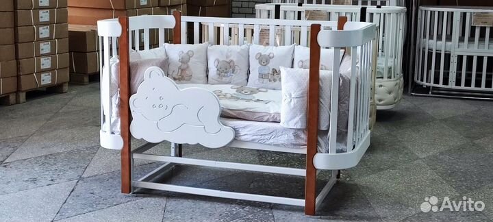 Кровать детская Солнышко 3в1