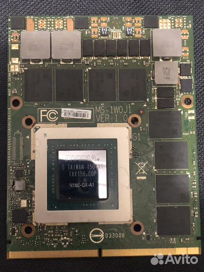 Видеокарта mxm