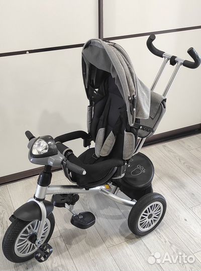 Велосипед трёхколёсный с родительской ручкой