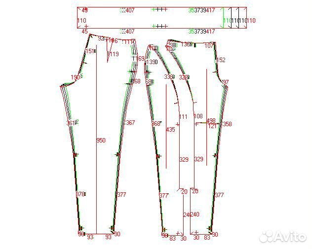 Изготовление лекал одежды