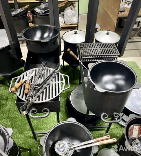 Казан чугунный