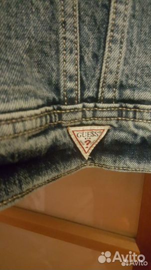 Джинсовая мужская куртка Guess