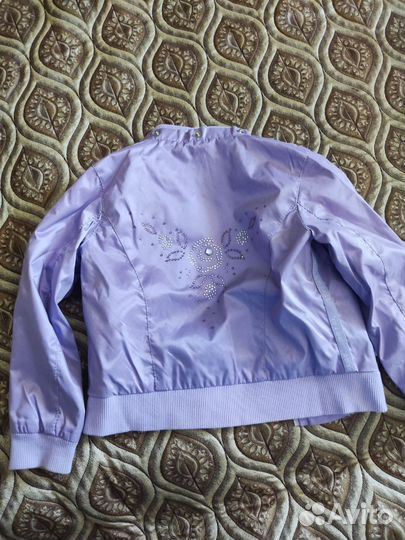 Комплект для девочки: ветровка и юбка