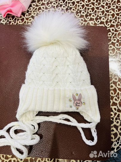 Шапка зимняя для девочки