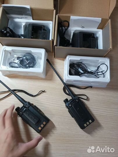 Комплект из 2х Раций baofeng uv 5r