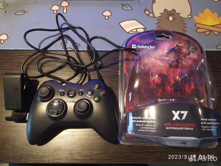 Геймпад Defender X7 беспроводной